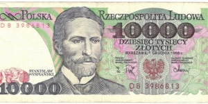 10.000 Zloty  Banknote