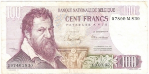100 Francs/Frank Banknote