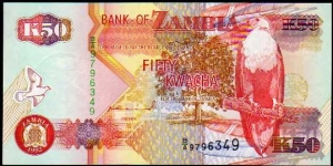 50 Kwacha__pk# 37 a  Banknote