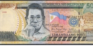 500 Pesos Philippine Banknote Error
500 pesos Misaligned Print of the Serial Number Banknote