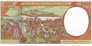 Banknote from Chad