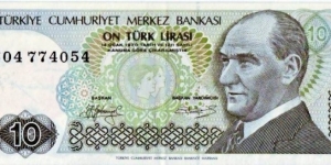 10 Lira Banknote