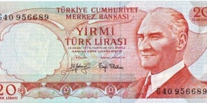20 Lira Banknote