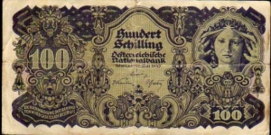 100 Shilling__
pk# 118__
29.05.1945 Banknote