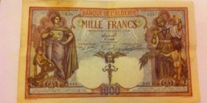 I have 5 x 1000 francs of this year Banknote