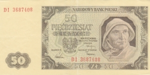 Poland P138 (50 zlotych 1/7-1948) Banknote