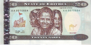  20 Nakfa Banknote