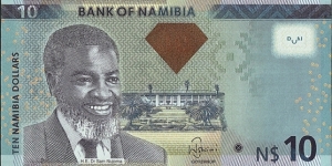 Namibia 2012 10 Dollars. Banknote