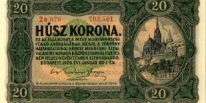 20 Korona Banknote