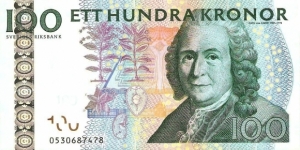 Sweden 100 kronor 2010 Banknote