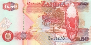 Zambia 50 kwacha 2003 Banknote