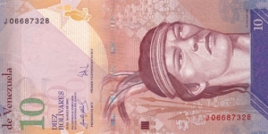 Venezuela P90 (10 bolivares 2007) Banknote