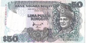 50 Ringgit Banknote