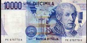 10'000 Lire__
pk# 112 d__
sign. Fazio/Amici__
03.09.1984__
series: PK 676779 H Banknote