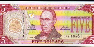 5 Dollars__
pk# New (26) Banknote