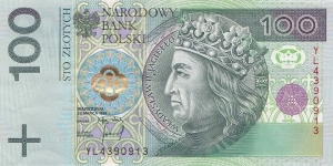 Poland 100 zlotych 1994 Banknote