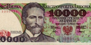 10000 Zlotych Banknote