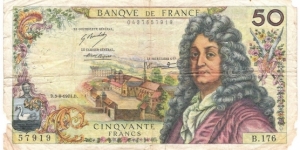 50 Francs(1971) Banknote