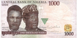 1000 Naira Banknote