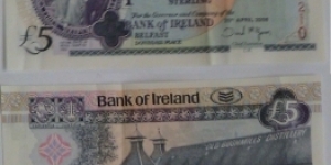 Northern Ireland. 5 Pounds. Banknote