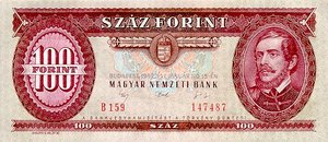 100 Forint Banknote