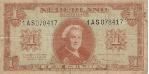 1 Guilden Banknote