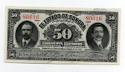 50 Centavos El Estado de Sonora Banknote
