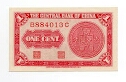 1 Cent Central Bank of China Banknote