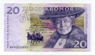 20 Kronor Kingdom Sveriges Riksbank Banknote