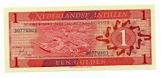 One Gulden Netherlands Banknote
