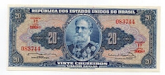 20 Cruzeiros Banknote