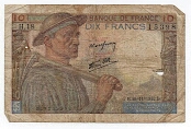 10 Francs Banque de France Banknote