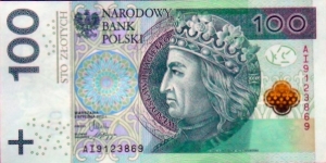 100 Złotych 
AI9123869 Banknote