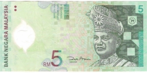 5 Ringgit(polymer Issue) Banknote