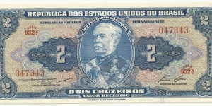 Brasil 2 Cruzeiro Serie A Banknote