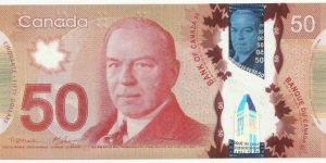 Canada 50 Dollars plastic Banknote