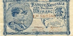 1 Franc / Frank__
pk# 92__
01.03.1920 Banknote