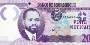 20 meticais Banknote