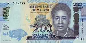 Malawi 2013 200 Kwacha. Banknote