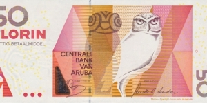 Aruba P18c (50 florin 1/12-2012) Banknote