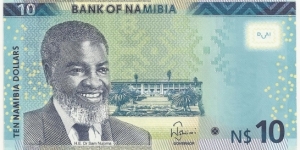 NamibiaBN 10 NamibianDollars 2015 Banknote