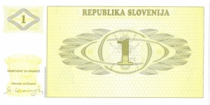 1 Tolar Banknote