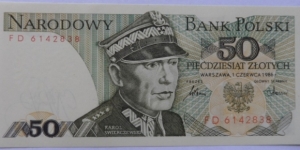 50 Zlotych Banknote