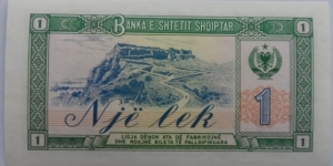 1 Lek Banknote