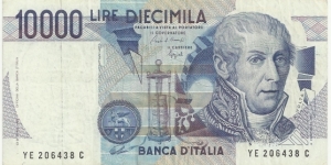 Italy 10000 Lire 1984 Banknote