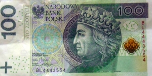 100 złotych Banknote