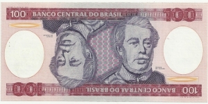Brasil 100 Cruzeiros ND(1981-85) Banknote