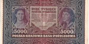 5000 Marek(1920) Banknote