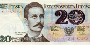 20 Złotych Banknote