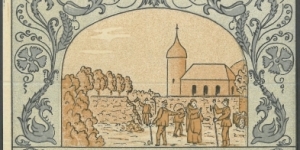 Notgeld
Oldisleben
Muntzerite farmers plunder the Oldisleben monastery (3) Banknote